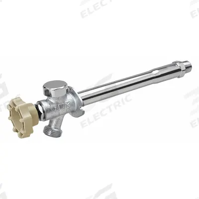 APPROVED VENDOR Sillcock: Quarter-Turn, Brass, Chrome, Aluminum, 1/2 in Inlet Connection Size - Sillcocks