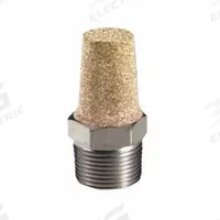 BONOMI MUFFLER: 1/8 in NPT, 7/16 in Hex Size, Bronze, 250 psig Max Op Pressure (MPN SBM-1). Key specifications — attr124412: BONOMI; attr124422: Bronze.