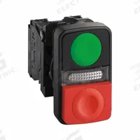 SCHNEIDER ELECTRIC Multihead Operator: 3 Buttons, 22 mm, 1NO/1NC, Non-Metallic, Full Volt, LED (MPN XB5AW73731G5). Key specifications — AC Contact Rating: 3 A @ 240 V; Action: Momentary/Momentary/Momentary; DC Contact Rating: 0.55 A @ 125 V; Legend: I/O; Operator Illumination: Illuminated; Product Type: Multihead Operators; Series: XB5; Manufacturer Part Number: XB5AW73731G5.