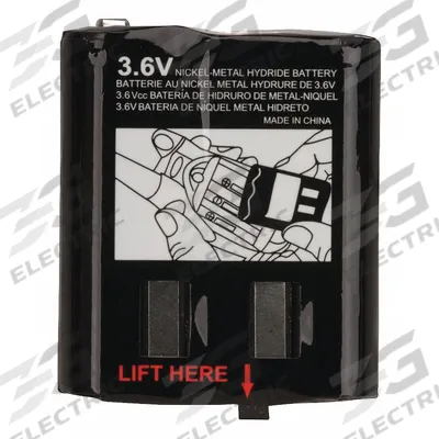 MOTOROLA Radio Battery: Fits Motorola, For Talkabout T400 Series, 800 mAh - Motorola-Compatible Batteries