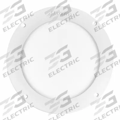 MAXXIMA Vehicle Dome Light: Round, 12.8V DC, LED, White, 8 5/8 in Overall Dia - Round Dome Lights