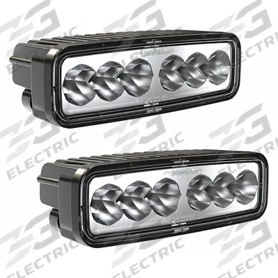 J.W. SPEAKER Fog Light: Fog Light, LED, Non-Heated, Fog, Recessed/Surface Mount, Bracket - Fog Lights