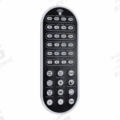 SYLVANIA Remote Control: 5 1/2 in Lg, 2 in Wd - Remote Controls for Bay Lights