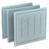 GRAINGER Link Air Filter: 24 in x 18 in x 1 in, 18 in Section Wd, 5 Sections, 3 Ply, MERV 8 (MPN 2JVY7). Key specifications — Performance Rating: MERV 8; Brand: GRAINGER; Media Material: Synthetic.