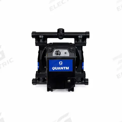 GRACO Electric Diaphragm Pump: 316 Stainless Steel Body, 1 in Fluid Connection Size - Aluminum Housing EODD Pumps