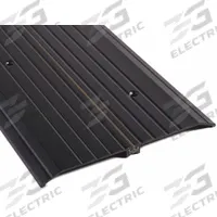 NATIONAL GUARD Door Threshold: Saddle, Aluminum, 3 ft Lg (MPN 8428DKB-36). Key specifications — Brand: NATIONAL GUARD; Transition Type: Fluted.