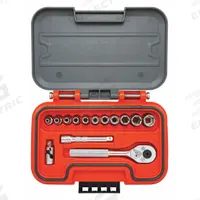 PROTO Socket Set: 1/4 in Drive, 14 Piece, SAE, 1/8 in to 1/2 in (MPN J47114S). Key specifications — attr1224269: 1/4 in; attr1204650: 1/8 in to 1/2 in; attr1204673: Socket Bits Not Included; attr1204688: PROTO; attr1206170: Standard Sockets.