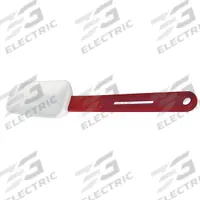 CRESTWARE Spoonula: 10 in Overall Lg, Silicone Blade, Silicone Handle, 2 1/4 in Blade Wd (MPN PS10HS). Key specifications — Brand: CRESTWARE; Blade Material: Silicone; Dishwasher Safe: No; Handle Material: Silicone; NSF Certified: No.