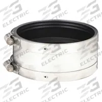 FERNCO Flexible Pipe Straight: Neoprene, For 3 in_4 in Pipe, Iron x PVC/Steel, 2 1/8 in Overall Lg (MPN 3000-43). Key specifications — attr1286800: Above Ground; attr1281541: Steel; attr1253455: FERNCO; attr1253479: Stainless Steel; attr1253489: Stainless Steel; attr1281546: Stainless Steel; attr1253488: Neoprene.