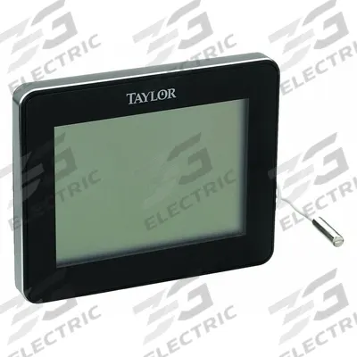 TAYLOR Thermometers: -40°F to 158°F /-40°C to 70°C, ±2°C/±2°F - Desk & Wall Mount Meters with Cabled Sensors