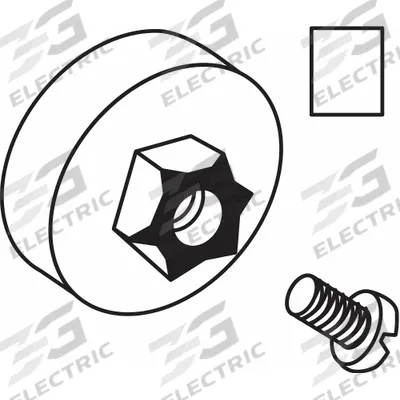 APPROVED VENDOR Roller: 1/4 in Wd - Hanging Door Rollers