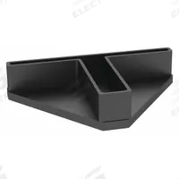 TENNSCO Foot Plate: 3 7/16 in x 2 in x 3/4 in, Black, Nylon, Unfinished (MPN ZTPNF). Key specifications — Color: Black; Finish: Unfinished; Material: Nylon; Brand: TENNSCO.