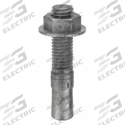 MKT FASTENING Wedge Anchor: 2 3/4 in Overall Lg, 1/2 in Dia, 1/2"-13 Thread Size, Steel - Steel Wedge Anchors