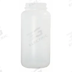 QORPAK Bottle: HDPE, 3.84 L, 1 gal, Natural, 89-400 mm, No Closure, No Closure, Sampling (MPN PLA-03312). Key specifications — Brand: QORPAK; Graduated: No; Body Color: Natural.