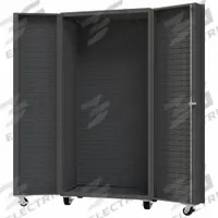 DURHAM MFG Heavy duty mobile cabinet: 36 1/4 in x 26 in x 76 1/4 in, 0 Shelves, 0 Bins, Deep Box (MPN DCM36-BDLP-95). Key specifications — Brand: DURHAM MFG.