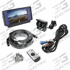 REAR VIEW SAFETY/RVS SYSTEMS Rear View Camera System (MPN RVS-770619-NM). Key specifications — Product Type: Backup Cameras; Camera Resolution: 410K; Operating Voltage: 9-32V DC; Brand: REAR VIEW SAFETY/RVS SYSTEMS; Features: Attaches to Windshield Replacing Rear View Mirror; Includes: 33 ft Cable.