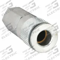 SPEEDAIRE Quick Connect Hose Coupling: 3/8 in Body Size, 3/8 in Hose Fitting Size, Push-to-Connect (MPN 30E532). Key specifications — Brand: SPEEDAIRE; Thread Size: 3/8"-18; Coupling Locking Type: Push-to-Connect; Hose Fitting Gender: Female.