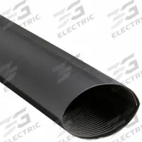 3M Heat Shrink Tubing: 4.5 in I.D. Before Shrinking, 1.5 in I.D. After Shrinking, 4 ft Lg, 3:1, 5 PK (MPN ITCSN-4500-48"-BLACK-5 PCS). Key specifications — Color: Black; Brand: 3M.