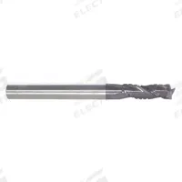 APPROVED VENDOR Roughing End Mill: Carbide, AlTiN Coated, 3 Flute, 1/8" Mill Dia, 1/2" LOC (MPN 267-125503)