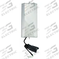 Truck Mirror - Flat Back: Rectangular, Flat, For Driver/Passenger Vehicle Side, Heated (MPN 16053). Key specifications — Mirror Profile: Flat; Shape: Rectangular; Mirror Size: 16 in x 7 in; For Vehicle Side: Passenger; Heated: Yes; Motorized: No; Brand: GROTE.