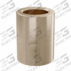 Sleeve Bearing: Bronze, SAE 841, 8 mm Bore, 12 mm OD, 16 mm Lg, 49,938 lb/sq in-fpm Max PV, 10 PK (MPN AAM0812-16B). Key specifications — System of Measurement: Metric; Material Grade: SAE 841; Brand: OILITE.