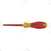 WIHA Insulated Phillips Screwdriver: Insulated SoftFinish, Std Lg, Not ESD Safe, Not Tether Capable (MPN 32101). Key specifications — attr1205203: #1; attr1205229: WIHA; attr1205206: Cushion.