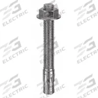 MKT FASTENING Wedge Anchor: 4 1/4 in Overall Lg, 1/2 in Dia, 1/2"-13 Thread Size, Plain, 10 PK (MPN 271241S). Key specifications — Brand: MKT FASTENING; Finish Type: Plain.