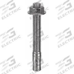 MKT FASTENING Wedge Anchor: 4 1/4 in Overall Lg, 1/2 in Dia, 1/2"-13 Thread Size, Plain, 10 PK (MPN 271241S). Key specifications — Brand: MKT FASTENING; Finish Type: Plain.