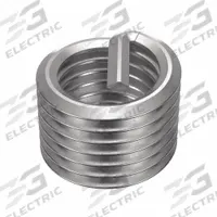 HELI-COIL Helical Insert: Tanged Tang Style, Screw-Locking, M16-2.00 Thread Size, Plain, 100 PK (MPN A4184-16CN160). Key specifications — Material Grade/Class: 18-8; Thread Direction: Right Hand; STI Tap Size: M16-2.00; Compatible Material: Metal; System of Measurement: Metric; Brand: HELI-COIL; Drill Bit Size: 16.5mm; Tensile Strength: 200,000 to 250,000 psi.