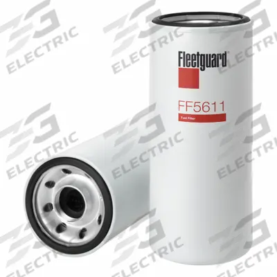 FLEETGUARD Automotive Fuel Filter: Spin-On, 15 1/4 in Overall Lg, 4 3/4 in Outside Dia - Spin-On Fuel Filters