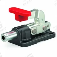DE-STA-CO Straight Line Clamp: Flange Base Mounting, Std Horizontal Handle, 0.71 in Arm Lg, 1/4-20 (MPN 6015). Key specifications — attr668705: 1/4-20; attr668707: 205203; attr668201: DE-STA-CO.