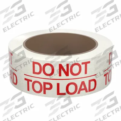 TAPECASE Packing Tape: 2 in Imperial Tape Wd, 55 yd Imperial Tape Lg - Handheld Packing Tape with Message