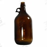 QORPAK Jug: Amber, Glass, 2.5 L, 137 mm, 310 mm Overall Ht, Screw On Cap, Shouldered Handle (MPN 321199). Key specifications — attr1371258: No; attr1371256: Shouldered; attr1371264: QORPAK.
