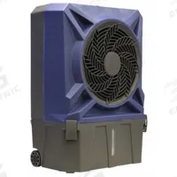 HESSAIRE Portable Evaporative Cooler: 500 sq ft, 5-15P, 115V AC, 1,300 cfm Airflow (MPN M100). Key specifications — attr1152013: 2; attr1151993: HESSAIRE.