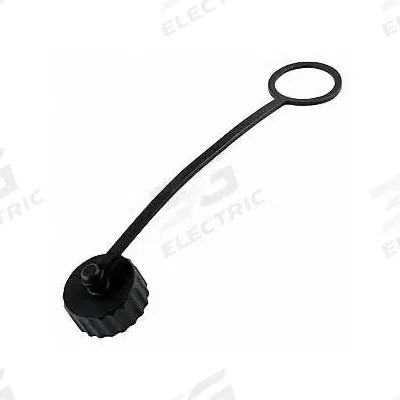 FINECABLES Protection Cap: Black Polyamide with Glass Fiber Cover - Service Connector Covers