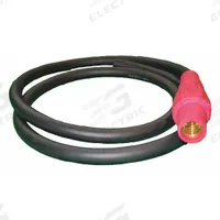 SOUTHWIRE Cam Lock Power Cable: 6 ft Cord Lg, 600V AC, CL20FR, Bare Wire, 2/0 AWG Wire Size, 1 Wires (MPN 6126SCR). Key specifications — Connector End Connection Type: CL20FR; Plug End Connection Type: Bare Wire; Voltage Rating: 600V AC; Wire Size: 2/0 AWG; Brand: SOUTHWIRE.