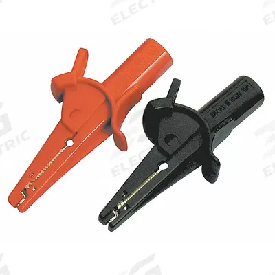 APPROVED VENDOR Test Clip: CAT III 1000V/CAT IV 600V, Test Clip, 3 7/8 in Lg, Steel - Test Clips