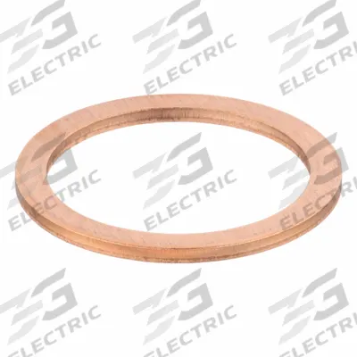 APPROVED VENDOR Sealing Washer: M26 Screw Sz, Copper, Copper Seal, 26 mm Inside Dia, 33 mm Outside Dia - Single-Piece Sealing Washers