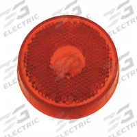 GROTE Clearance Marker Lamp: Clearance Light, Incandescent, Round, Red, Bracket/Grommet (MPN 45832). Key specifications — Lens Color: Red; Brand: GROTE; Electrical Connection: PL-10 Connector; Lighting Technology: Incandescent; Mount Type: Grommet; SAE Lens Code: P3.