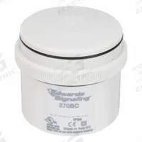 EDWARDS SIGNALING Wiring Base and Top Cover: Tower Light Base, For 200 Class, 2 5/16 in Overall Ht (MPN 270BC). Key specifications — Brand: EDWARDS SIGNALING; Compatible with Series: 200 Class; Connection Type: Interlock; Housing Color: Gray; IP Rating: IP66; Manufacturer Part Number: 270BC.