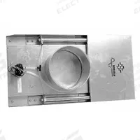 Blast Gate: Steel, For 8 in Duct Dia, 5 1/4 in Overall Lg, 22 ga Material Thick, 1 Air Cylinders (MPN 8010002474). Key specifications — Brand: NORDFAB; Blade Material: Galvanized Steel.