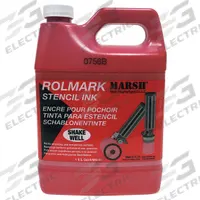 MARSH Stencil Ink: Red, 32 oz Container Size, Water Resistant (MPN 20909). Key specifications — Color: Red; Brand: MARSH.