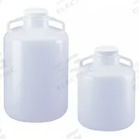 APPROVED VENDOR Carboy: 1 L Capacity - mL, Screw On Cap, White, 339.72 mm Overall Ht, 2 Handles (MPN 49H030). Key specifications — Body Color: White; Brand: APPROVED VENDOR; Closure Type: Screw On Cap; Includes Closure: Yes.