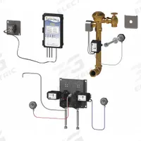 MASTER-TROL Penal System Toilet and Sink Retrofit Kit: 9 7/8 in Main Module Overall Ht (MPN EZ-MTP-WCL). Key specifications — Brand: MASTER-TROL; Includes: MTPFV Flush Valve Branch Assembly; Product Type: Prison Toilet and Sink Retrofit Kit; Configuration Style: Communicating.