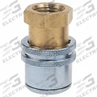 HALTEC Air Chuck: Heavy-Duty Tire Chucks, Straight Lock-On, Single Head, 300 psi Max Op Air Pressure (MPN H-5265). Key specifications — Material: Brass; Thread Standard: NPT; Thread Size: 1/4 in; Application: Inflating and Checking Pressure; Brand: HALTEC.