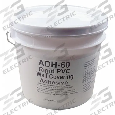 PAWLING Construction Adhesive: ADH-60, 5 gal, Pail, White - Panel & Drywall Construction Adhesives