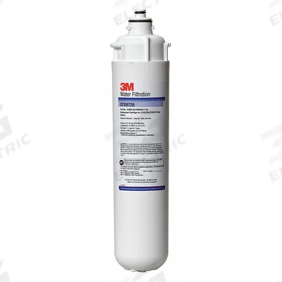 3M WATER FILTRATION PRODUCTS Quick-Connect Water Filter: 5 micron, 1.5 gpm - Quick-Connect Drinking Fountain & Beverage Machine Water Filters