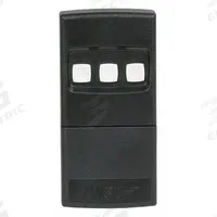 AMERICAN GARAGE DOOR SUPPLY Radio Transmitter: Open-Close-Stop, Momentary Contacts, Indoor, Portable (MPN 8833T). Key specifications — Includes: 9V Battery; Manufacturer Part Number: 8833T; Brand: AMERICAN GARAGE DOOR SUPPLY; Contact Form: Momentary Contacts; Control Functions: Open-Close-Stop; For Location: Indoor; Mounting Location: Portable; Product Type: Radio Transmitter.