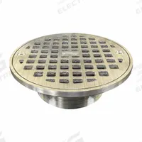 JAY R. SMITH MFG. CO Strainer: A, Round, 6 in Overall Dia, 2 in Overall Ht, Nickel Bronze, Bronze (MPN A06NBU). Key specifications — Finish: Nickel Bronze; Brand: JAY R. SMITH MFG. CO; Color Family: Bronze.