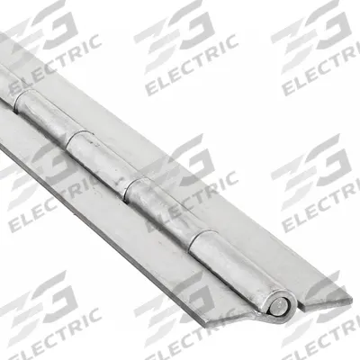 APPROVED VENDOR Piano Hinge: Steel, 72 in Leaf Ht - Full Surface-Mount Piano Hinges